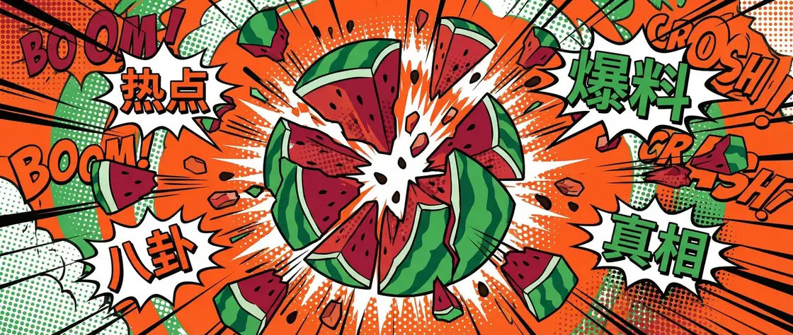 查小理 今日头瓜爆炸漫画横幅
